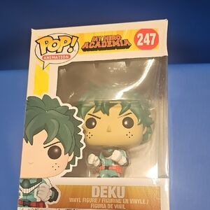 Funko Pop! Animation My Hero Academia Deku Figure - Green and White